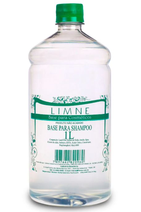 BASE SHAMPOO TRANSPARENTE 1L LIMNE 1:1