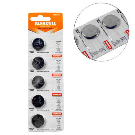 Bateria Botao Lithium CR2032 3V - 1 Unidade