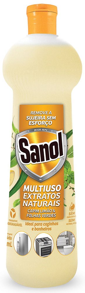 MULTIUSO SANOL EXTRATOS NATURAIS CAPIM LIMAO 500ML