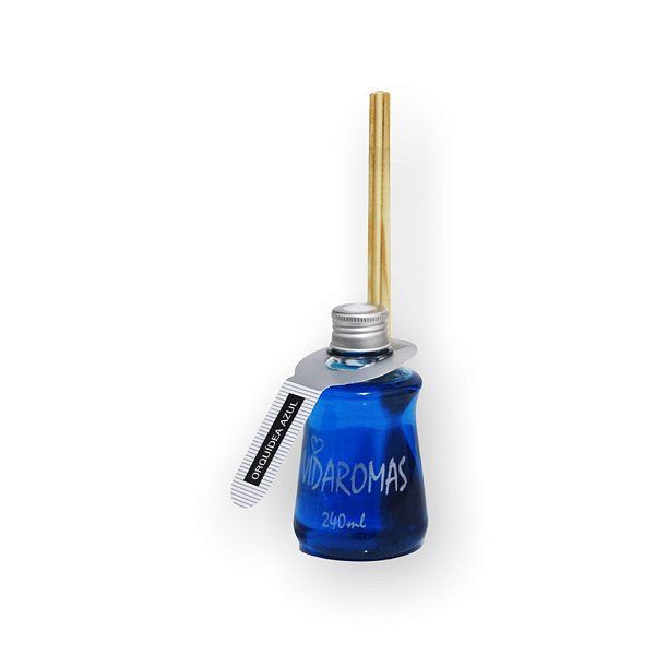 DIFUSOR DE AMBIENTES (VARETAS) ORQUÍDEA AZUL 240ml VIDAROMAS