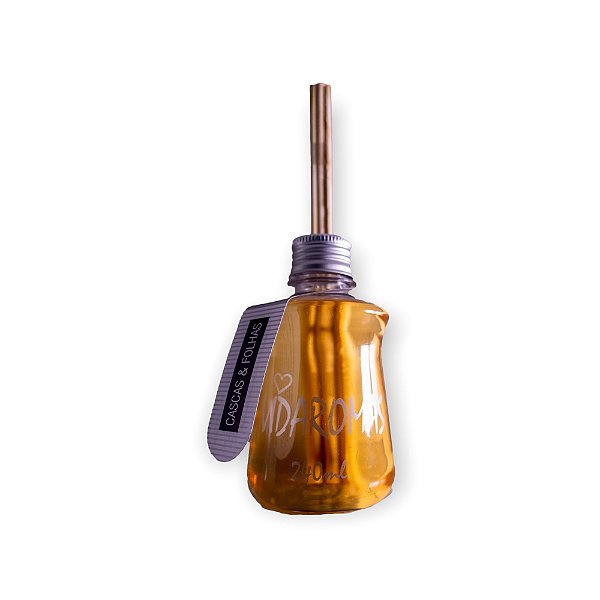 DIFUSOR DE AMBIENTES (VARETAS) CASCAS & FOLHAS 240ml VIDAROMAS