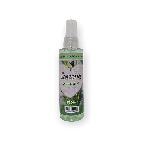 AROMATIZADOR DE AMBIENTES (SPRAY) ALECRIM 150ML VIDAROMAS