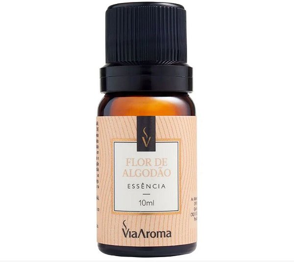 ESSENCIA VIA AROMA 10ML CLASSICA FLOR DE ALGODAO