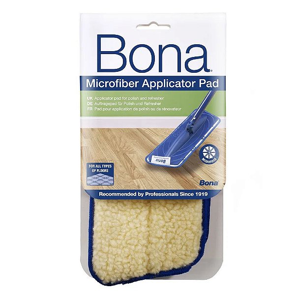 Bona® Pad Para Mop - Refil Aplicador lã sintética