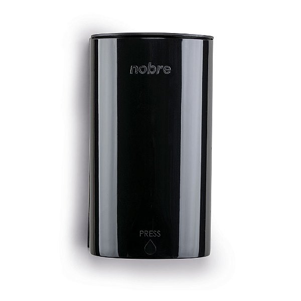 Dispenser mini p/ sabonete liquido / alcool gel 500ml (c/reserv.val. XPRO) PRETO - Nobre