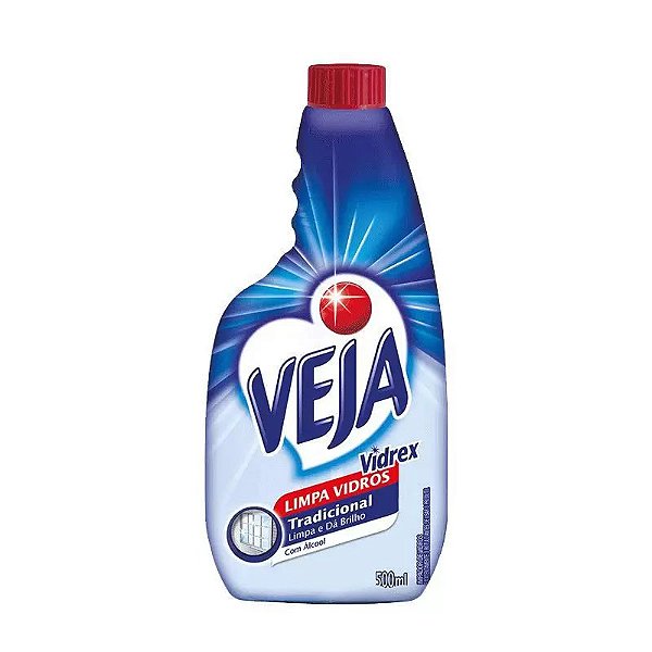 LIMPA VIDROS VEJA 500ML REFIL TRADICIONAL