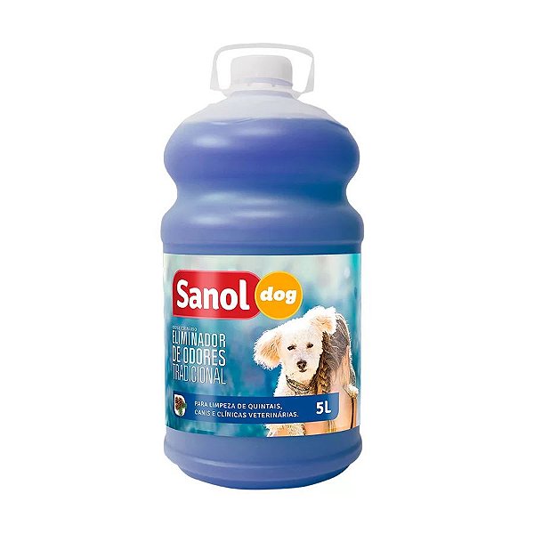 ELIMINADOR DE ODORES TRADICIONAL SANOL DOG 5L