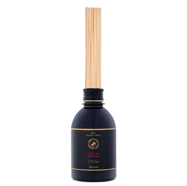 Refil para Difusor de Varetas Linha Mundo Cancún Via Aroma - 250ml