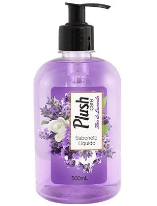 SABONETE LIQUIDO FLOR DE LAVANDA PLUSH CARE 500ML