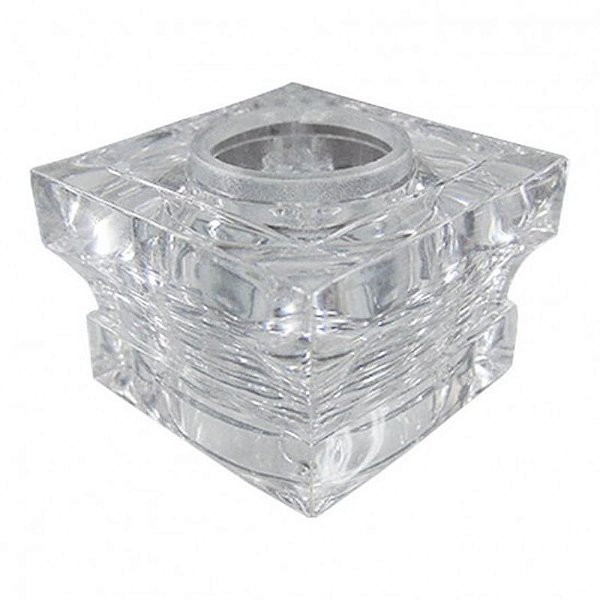 VALVULA DIFUSOR TRANSPARENTE QUADRADA LUXO