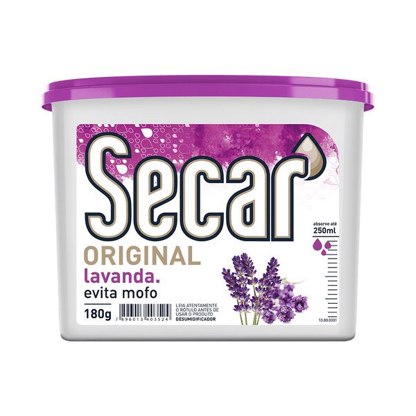 DESUMIDIFICADOR SECAR ORIGINAL LAVANDA 180G