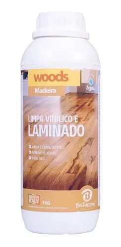 BELLINZONI  WOODS MADEIRA LIMPA VINILICO E LAMINADO 1L