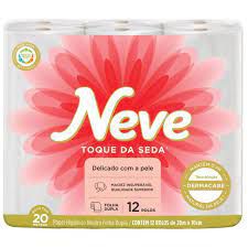 PAPEL HIG NEVE FD 20m 12UN NEUTRO