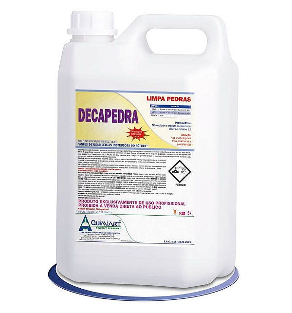 DECAPEDRA - Limpa Pedra 5l QUIMIART