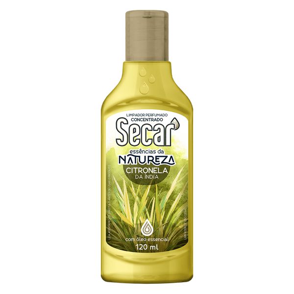 LIMPADOR PERFUMADO CONCENTRADO SECAR CITRONELA DA INDIA 120ML