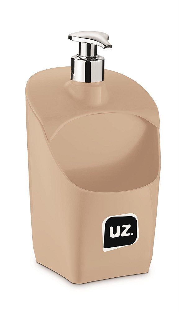 DISPENSER PARA DETERGENTE CAPUCCINO METAL 600ML UZ
