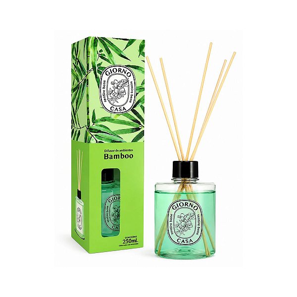 Difusor de Ambientes varetas Giorno Casa Bamboo 250ml
