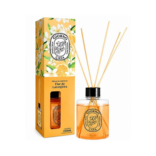 Difusor de Ambientes Giorno Casa Flor de Laranjeira 250ml