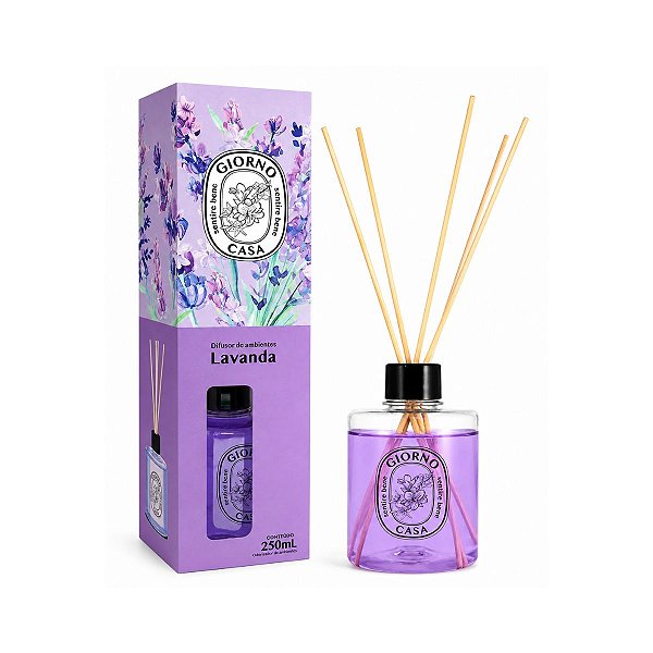 Difusor de Ambientes Giorno Casa Lavanda 250ml