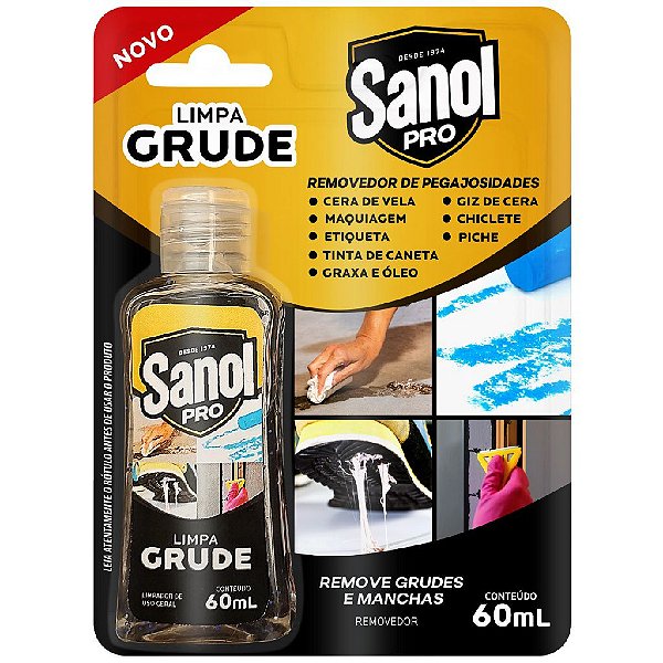 LIMPA GRUDE SANOL PRO 60ML