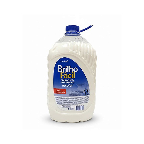 CERA PARA PISOS BRILHO FACIL INCOLOR 5L