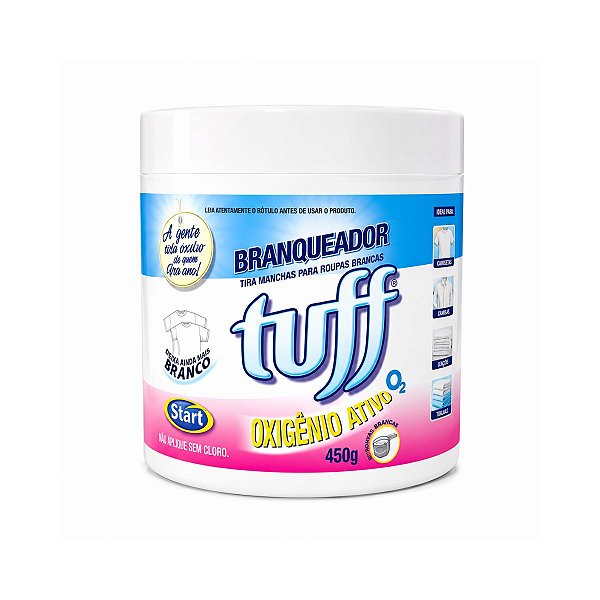 Alvejante sem cloro Tira Manchas Branqueador 450g Tuff