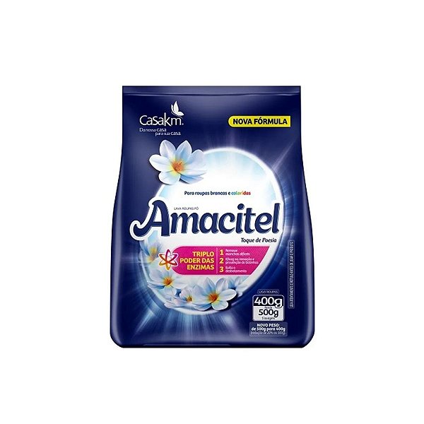 AMACITEL SABAO EM PO TOQUE DE POESIA 400G