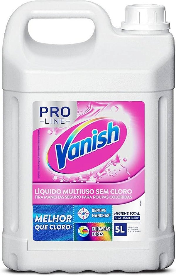 TIRA MANCHAS VANISH 5L MULTIUSO PRO LINE