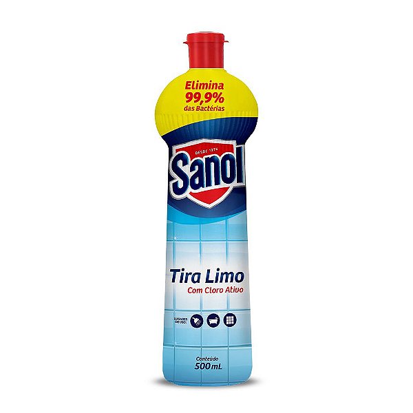 TIRA LIMO SANOL SQUEEZE 500ML - DESCONTINUADO