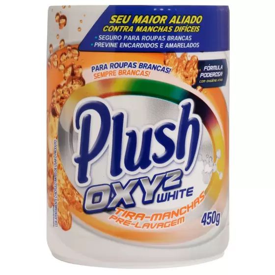 TIRA MANCHAS WHITE OXY2 PLUSH 450G SANOL
