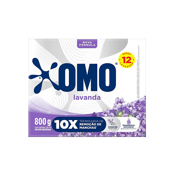 SABAO EM PO OMO 800G LAVANDA