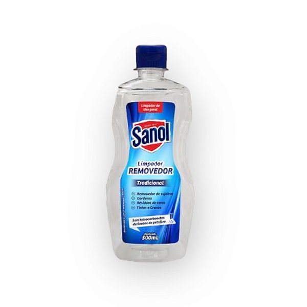 LIMPADOR REMOVEDOR SANOL TRADICIONAL 500ML