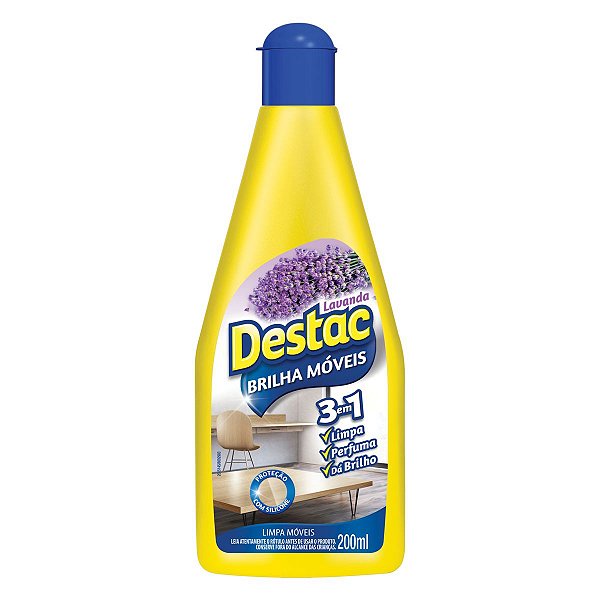 LUSTRA MOVEIS DESTAC 200ML LAVANDA