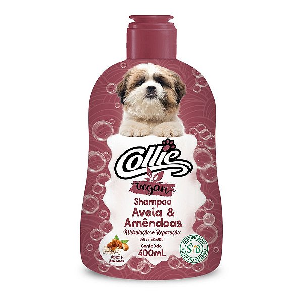 SHAMPOO AVEIA E AMENDOAS COLLIE VEGAN 400ML