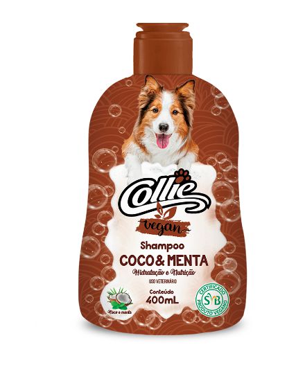 SHAMPOO COCO E MENTA COLLIE VEGAN 400ML