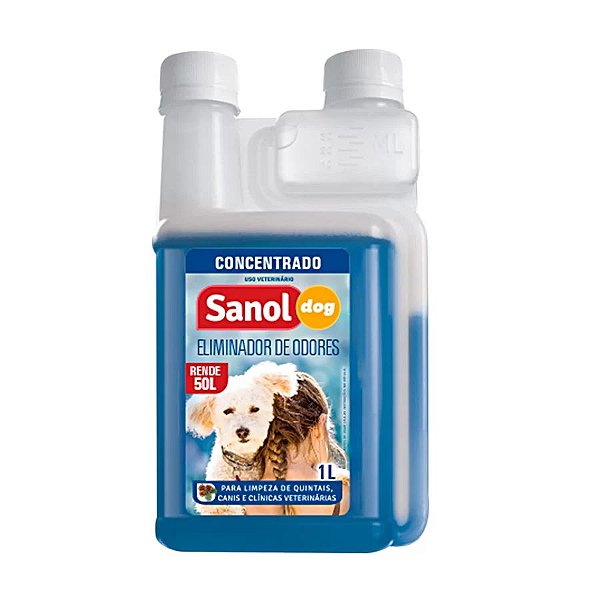 ELIMINADOR DE ODORES CONCENTRADO  SANOL DOG  1L