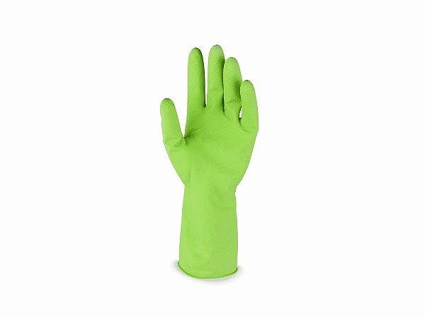 LUVA LATEX MULTIUSO MODERADA ''GG'' - ''VERDE'' 1PAR VABENE