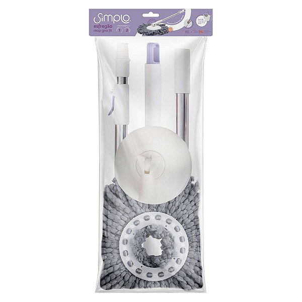 CABO PARA MOP GIRO FIT - SIMPLO BRANCO