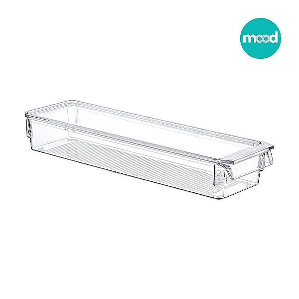 Organizador multiuso c/tampa P (36x15x5cm) baixa - MOOD