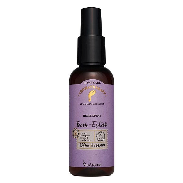 Home Spray Aromatherapy Blend Bem-Estar Via Aroma – 120ml