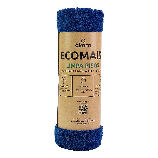 Ecomais Limpa Pisos Area Interna Azul P - Akora