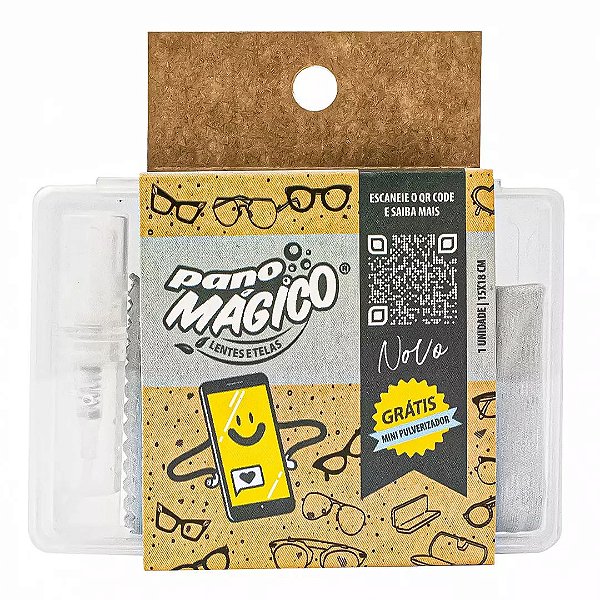 Pano Magico Lentes Cinza - Akora