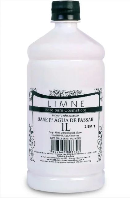 BASE PERFUMARIA P/ PASSAR BRANCA (ANTIGA ÁGUA DE PASSAR BRANCA)  - 1L - LIMNE