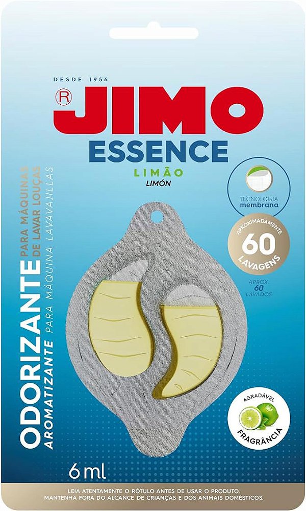 JIMO Essence Elimina Mal Cheiro e Odores da Maquina Lava Louça Rende 60 Lavagens