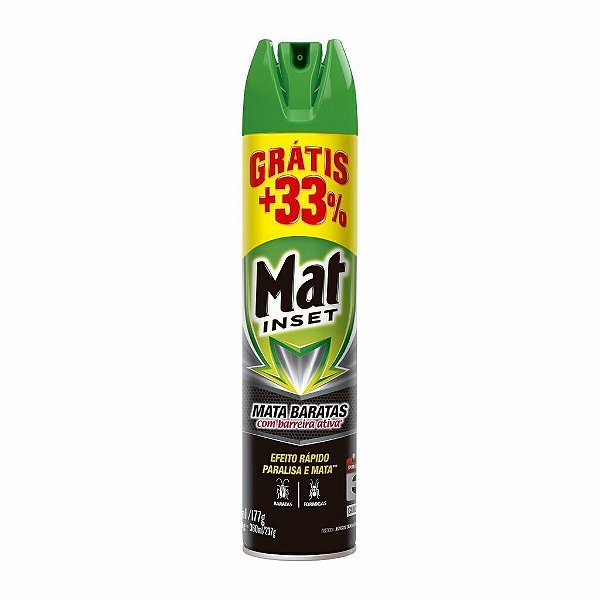 INSETICIDA MAT INSET AERO 360ML MATA BARATA