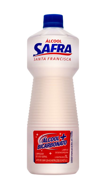 ALCOOL + BICARBONATO SAFRA 1L - SANTA FRANCISCA