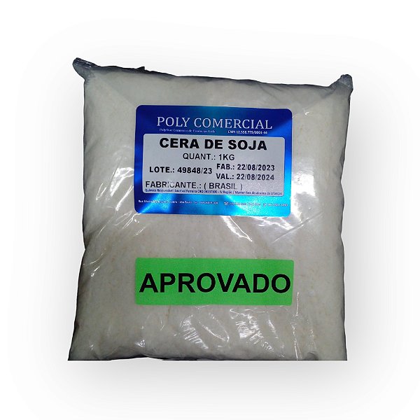 CERA DE SOJA HIDROGENADO- 1KG