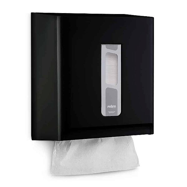 Dispenser Interfolhas p/ Papel Toalha *Preto* – Street Nobre
