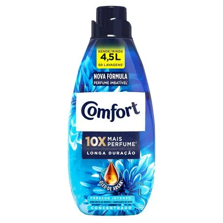 AMACIANTE ROUPA COMFORT CONCENTRADO 1L FRESCOR INTENSO