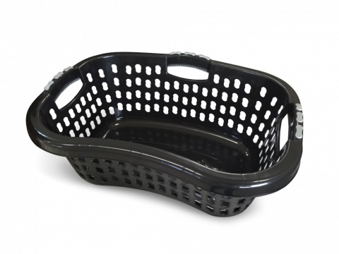 CESTO ANGULAR 32L PRETO ARQPLAST
